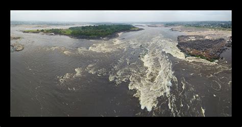 Les Cataractes, les rapides du fleuve Congo - Drone Photography