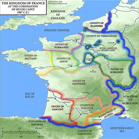 Medieval France Francia - 11 Important Events in the History of France