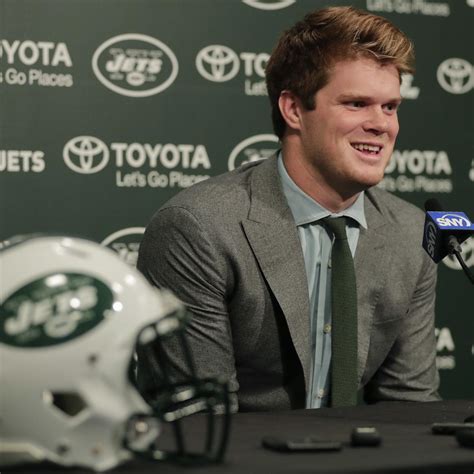 Sam Darnold Says He 'Loves' NY Weather After Jets Pick Him in 2018 NFL ...