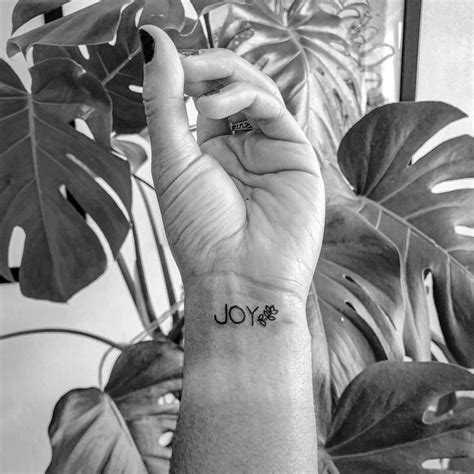 Joy tattoo | Joy tattoo, Tattoo quotes, Tattoos