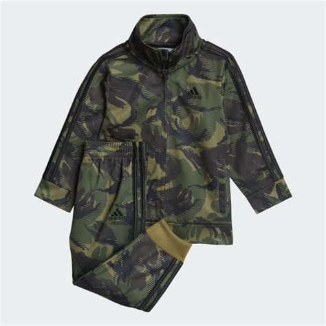 adidas Camo Track Jacket Set - Black | adidas US