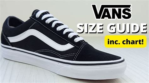 Vans Size Guide & Chart (Do Vans Run Big Or Small?) - YouTube