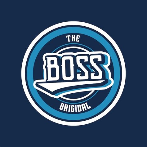 Premium Vector | The BOSS Logo breanding design vector