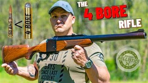 The 4 BORE Rifle (The Biggest Rifle EVER !!!) - Kentucky Ballistics ...