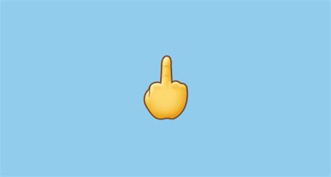 🖕 Doigt D’Honneur Emoji on Samsung One UI 2.1