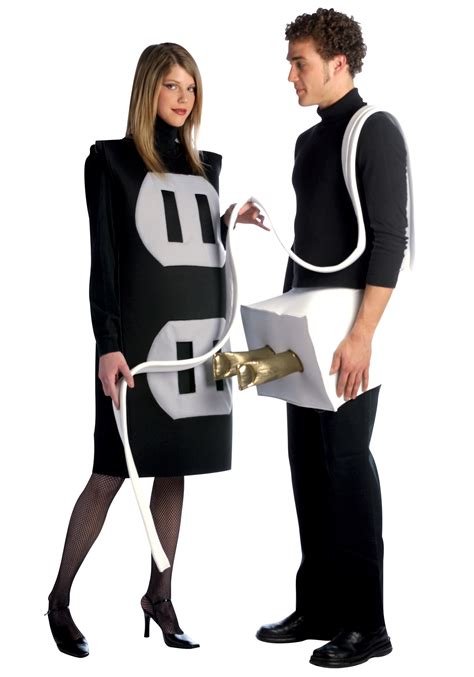 Plug and Socket Costume - Funny Couples Costume Ideas