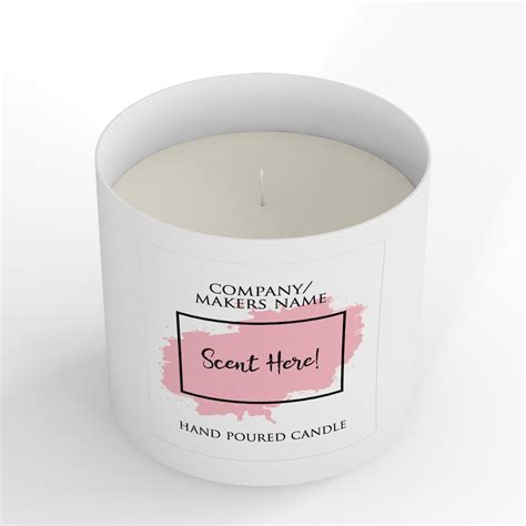 Personalised Custom Candle Design Labels Personalized Custom Printed ...