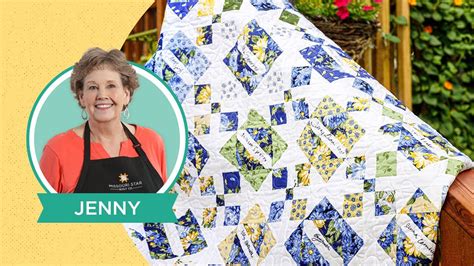 Make a Signature Quilt with Jenny Doan of Missouri Star — Quilting ...