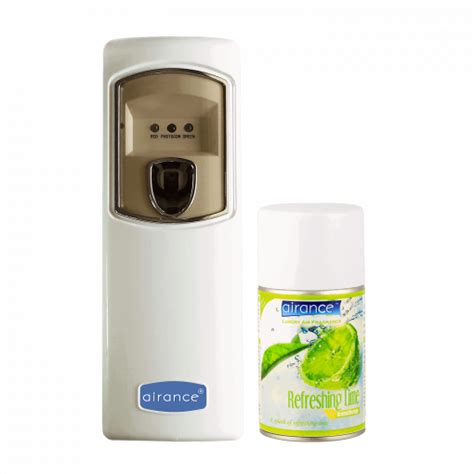 Automatic Room Freshener Machine LED With Refill - Refreshing Lime ...