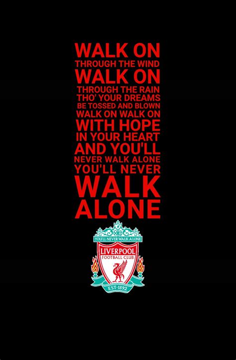 Download Never Walk Alone Liverpool 4k Wallpaper | Wallpapers.com