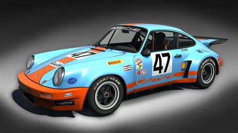 KS Porsche 911 RSR - Gulf Racing | Gulf racing, Porsche 911 rsr, Porsche