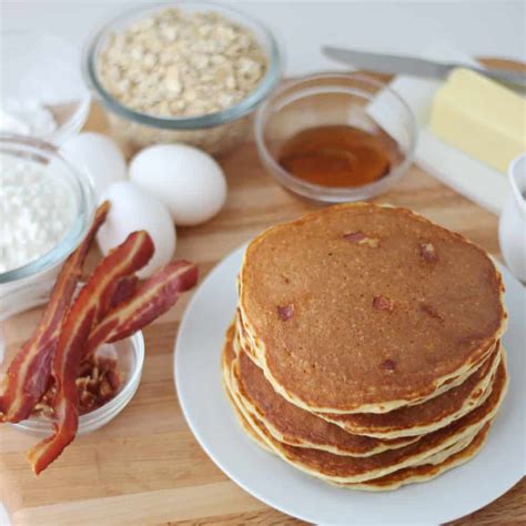 Bacon Protein Pancakes