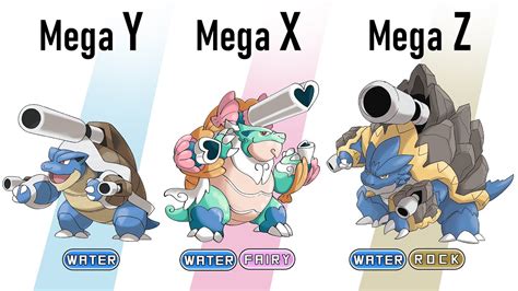 Pokemon X And Y Starters Mega Evolutions