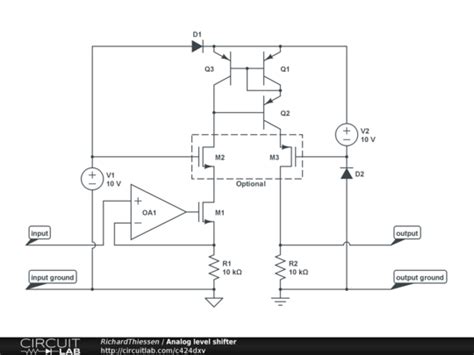 level shifter circuit diagram - Wiring Diagram and Schematics