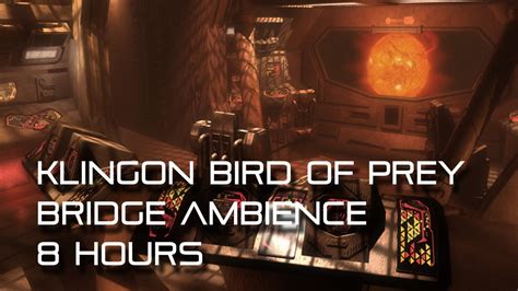 🎧 Klingon 'Bird of Prey' Bridge Ambience *8 Hours* - YouTube