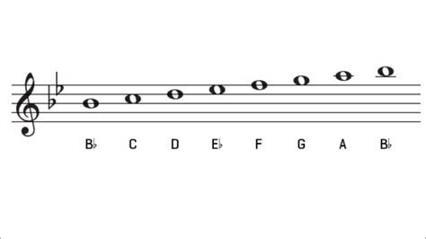 B Flat Major Scale and Key Signature The Key of Bb Major Accordi - Chordify