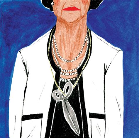 An Illustrated Biography of Coco Chanel