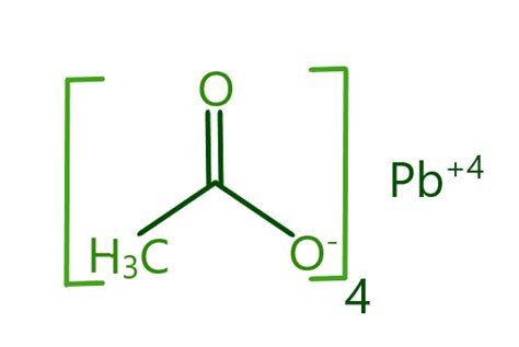 Lead (IV) Acetate Formula - Structure, Properties, Uses, and FAQs