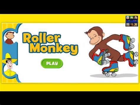 Curious George - Roller Monkey - YouTube