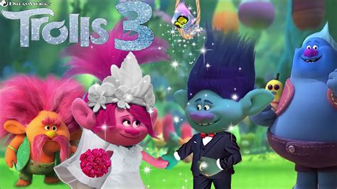 Trolls Band Together Movie Scene Poppy And Branch S Wedding In | Hot ...