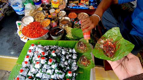 Paan Making | Sweet Paan Masala Recipe | Indian Meetha Pan | Street ...