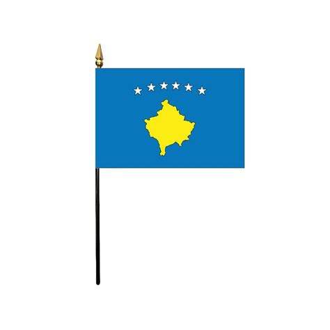 Kosovo Stick Flag - Kengla Flag Co