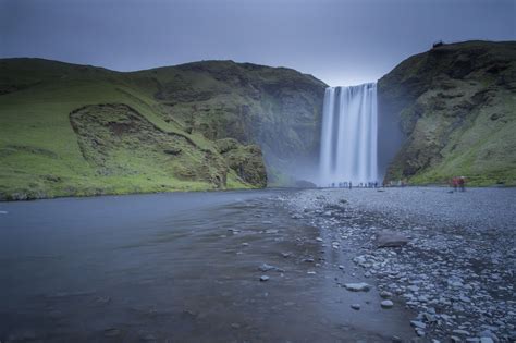 Skogafoss waterfall in South Iceland, Iceland