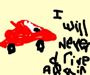 Cars 3 Ending prediction scene - Drawception