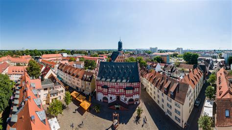 Map of Hanau, Germany | Streets and neighborhoods