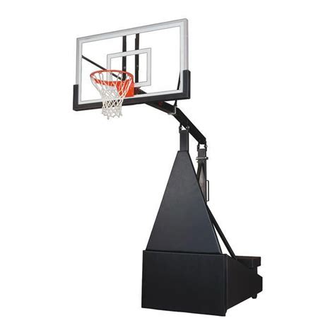 First Team Storm Pro Portable Basketball Hoop - 60 Inch Glass ...