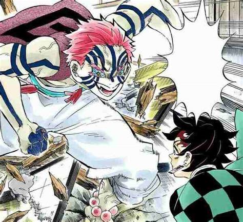 Demon Slayer: Kimetsu No Yaiba: Akaza vs Tanjiro, Giyu, spoilers from ...