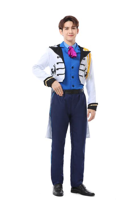 Cosplay Prince Hans Costume Halloween Outfit Full Set | eBay