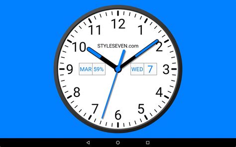 Analog Clock Widget Plus-7 for Android - APK Download