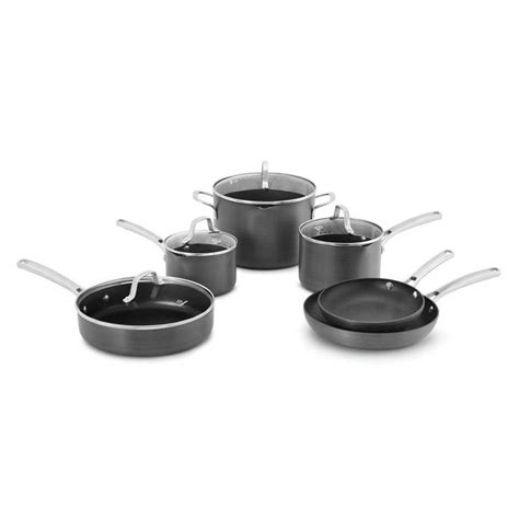 Calphalon 1943338 10 Piece Classic Nonstick Cookware Set, Grey | eBay