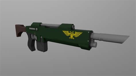 Lasgun (Low Poly) - Download Free 3D model by FallibleCrowd [0b36bfe ...