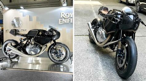 This Modified Royal Enfield Continental GT 650 Gets A New Identity