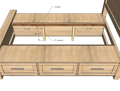 Ana White Storage Bed Plans