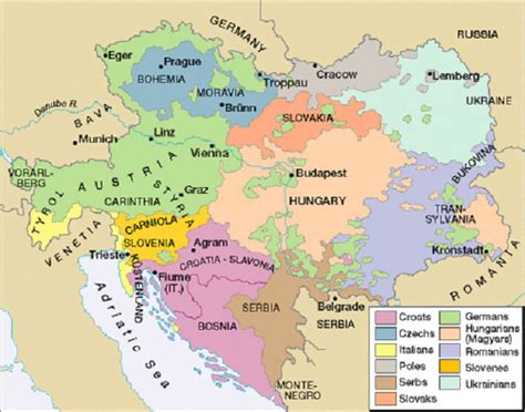 Austrian Empire Map