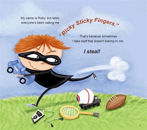 Ricky Sticky Fingers by Julia Cook, Michelle Hazelwood Hyde, Paperback ...