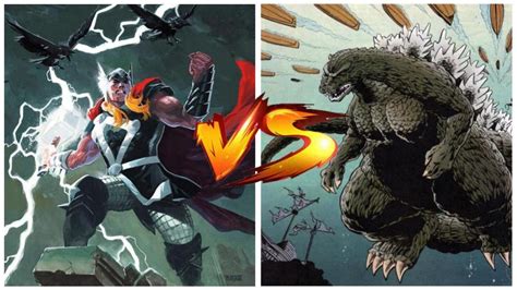 Thor vs. Godzilla: Who Would Win in a Fight?