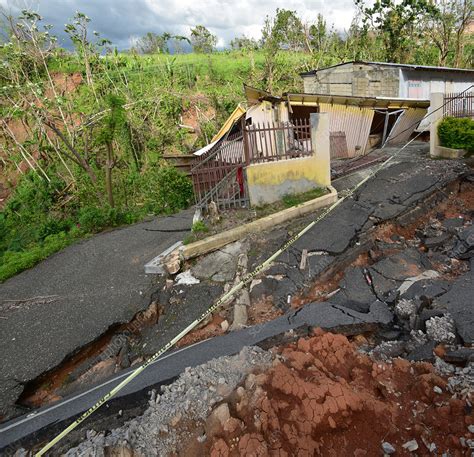 Hurricane Maria Damage - Stock Image - C043/0087 - Science Photo Library