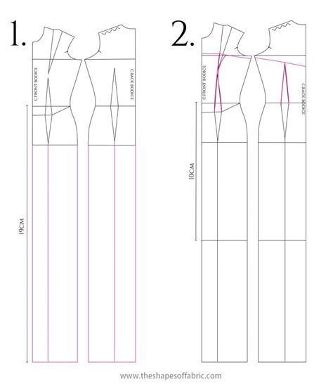 How to Draft Patterns for DIY Barbie Clothes - The Shapes of Fabric