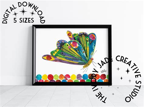 Eric Carle Butterfly Instant Digital Download Childrens Book - Etsy