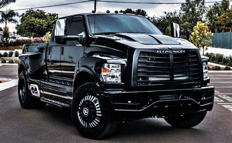 Full Black Custom Ford F650 HYPERION, Top Line Pickup