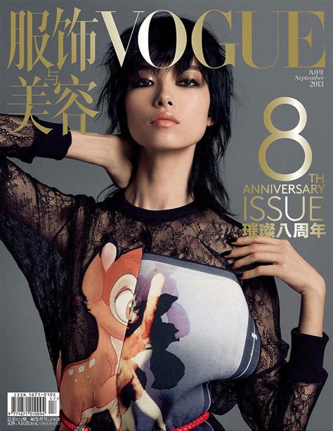 ASIAN MODELS BLOG: MAGAZINE COVER: Sun Fei Fei for Vogue China ...