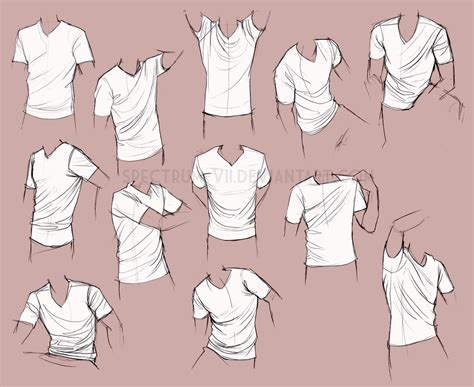 Life study: Shirts by Spectrum-VII on DeviantArt