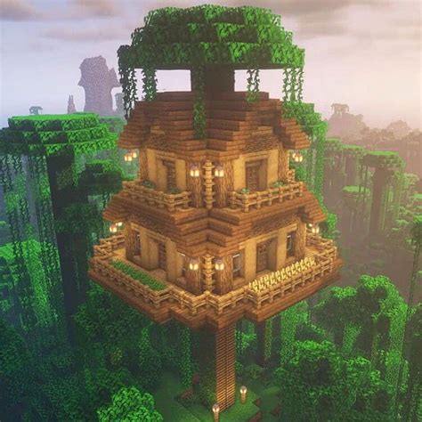 7 best treehouse designs to build in Minecraft (2022)