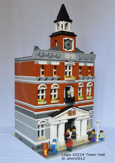 Lego 10224 Town Hall - a photo on Flickriver