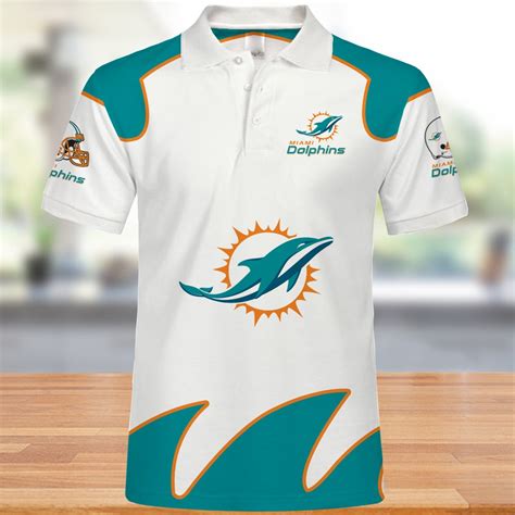 Miami Dolphins Polo Shirts Summer gift for fans -Jack sport shop