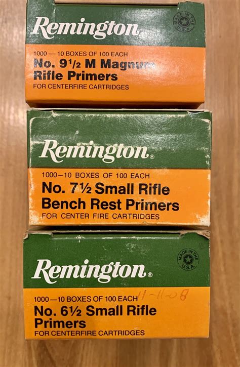 Remington Rifle Primers (various sizes) | Northwest Firearms